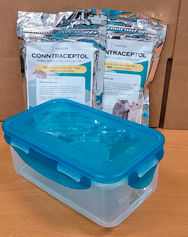 Feeder Station and 60-day supply of CONNTRACEPTOL®