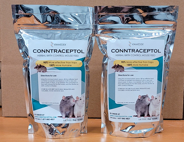 Best buy for long term control CONNTRACEPTOL® feed a 6 month supple for 1 feeder station